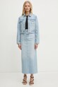 Джинсова куртка Patrizia Pepe 8O0170.D1WZB блакитний SS25