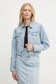Patrizia Pepe geaca jeans albastru 8O0170.D1WZB