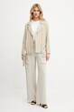 Шкіряна куртка Armani Exchange XW000218.AF10854 бежевий SS25
