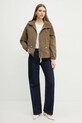 Armani Exchange rövid kabát XW000216.AF10853 barna SS25