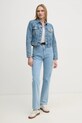 Джинсова куртка Calvin Klein Jeans J20J224542 блакитний SS25
