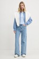 Μπουφάν bomber Tommy Jeans DW0DW19316 μπλε SS25