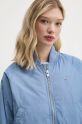 Tommy Jeans geaca bomber DW0DW19316 albastru