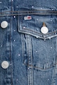 Tommy Jeans geacă din denim DW0DW19781 albastru