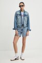 Джинсовая куртка Tommy Jeans DW0DW19858 голубой SS25