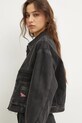 Джинсова куртка Tommy Jeans чорний DW0DW20545