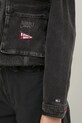 Джинсова куртка Tommy Jeans DW0DW20545 чорний