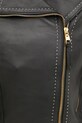 Usnjena biker jakna Elisabetta Franchi GD47Z51E2 črna