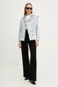 Куртка Elisabetta Franchi BJ36N51E2 голубой SS25
