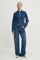 HUGO kurtka jeansowa 50530329 granatowy SS25