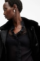 AllSaints palton cu doua fete SERRA negru W119LB