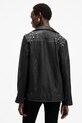 Кожаная куртка AllSaints BILLIE EMB W137LB чёрный SS25
