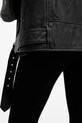 Одежда Кожаная куртка AllSaints BILLIE EMB W137LB чёрный