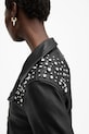 AllSaints geaca de piele BILLIE EMB negru W137LB