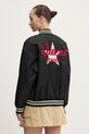Odzież Guess Jeans kurtka bomber W5RL43.WHAA2 czarny