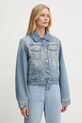 Джинсова куртка Victoria Beckham блакитний 1125DJK006006A