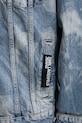 Karl Lagerfeld Jeans geacă din denim A1W14014 albastru