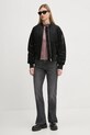 Karl Lagerfeld Jeans geacă bomber A1W15010 negru SS25