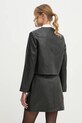 Odzież Tommy Hilfiger kurtka skórzana WW0WW43781 czarny