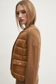 Пухено яке с вълна Tommy Hilfiger WW0WW44343 кафяв