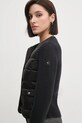 Пуховая куртка с примесью шерсти Tommy Hilfiger чёрный WW0WW44343