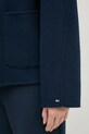 Tommy Hilfiger kurtka wełniana WW0WW44978 granatowy