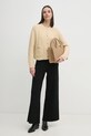 Кардиган с примесью шерсти Tommy Hilfiger WW0WW44473 бежевый SS25