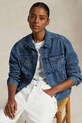 Džínová bunda Polo Ralph Lauren 211969408 modrá