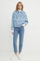 BOSS Orange kurtka jeansowa 50529985 niebieski SS25