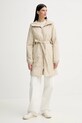 Rains kurtka Lohja Long Insulated Curve Jacket W3T2 15880.26 beżowy SS25