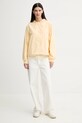Rains geacă String W Jacket W3 18040.111 galben SS25