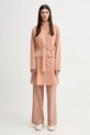 Rains geacă Curve Long Jacket W3 18130.104 portocaliu SS25