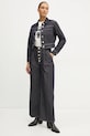 Джинсова куртка Karl Lagerfeld A1W14048 темно-синій SS25