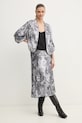 DIANE VON FURSTENBERG sacou DVFJS4S003 argintiu SS25