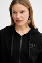 Bunda Armani Exchange čierna XW000955.AF12285.NOS