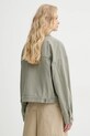 Ruházat A.P.C. pamut kabát blouson cally COGBJ.F02905 zöld
