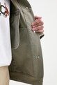 A.P.C. pamut kabát blouson cally zöld COGBJ.F02905