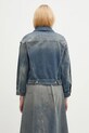 Îmbrăcăminte MM6 Maison Margiela geaca jeans S52AM0319 albastru