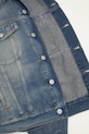 MM6 Maison Margiela giacca di jeans S52AM0319 blu