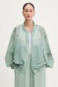 MM6 Maison Margiela giacca turchese S52AM0327