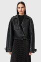 Δερμάτινο μπουφάν AllSaints OPHELIA μαύρο W045LB