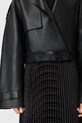 Ρούχα Δερμάτινο μπουφάν AllSaints OPHELIA W045LB μαύρο