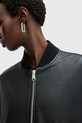 Kožená bunda bomber AllSaints YARA bomber čierna W074LB