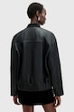 Kožená bunda bomber AllSaints YARA čierna W074LB
