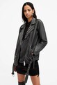 Кожаная куртка AllSaints BILLIE кожа чёрный W082LB