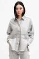 Хлопковая джинсовая куртка AllSaints HETTIE W106PB