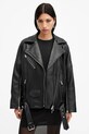 AllSaints geacă de piele VENDRA W136LB negru