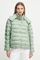 Oboustranná péřová bunda Luisa Spagnoli 541821 zelená SS25