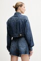 Odzież Versace Jeans Couture kurtka jeansowa 78HAS45G.DS025LF1 granatowy
