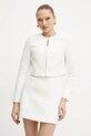 Marciano Guess giacca BOUCLE tessuto beige 5RGN18.7261A